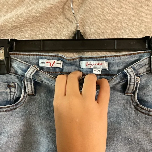 NWT Light Blue Jean Shorts - Picture 4 of 6